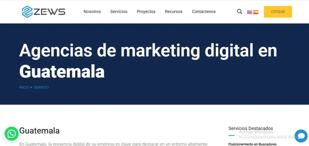 5 mejores agencias Web SEO en Guatemala City Agencia ZEWS
